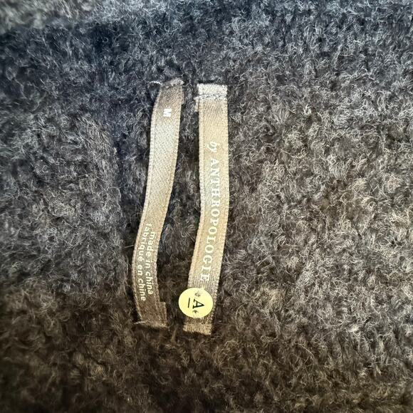 Anthropologie Bia Mock Neck Alpaca Blend Tunic Sweater in Carbon Size M - Picture 5 of 8